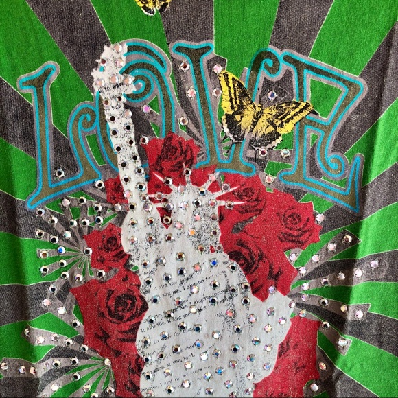 JOHNNY WAS * 4 Love and Liberty * NYC Bling T - Picture 1 of 6